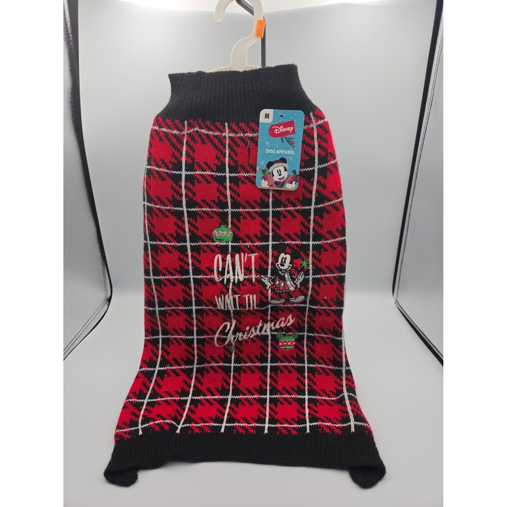 Mickey Mouse Dog Sweater by Disney Size Medium NEW WITH TAGS